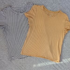 American Eagle Outfitters Striped Tees bundle